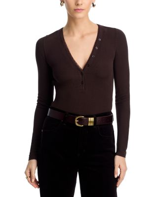 The Mesh Trim Rib Henley 