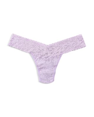 Signature Lace Low Rise Thongs