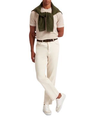 Ivanan Short Sleeve Rib Textured Tee