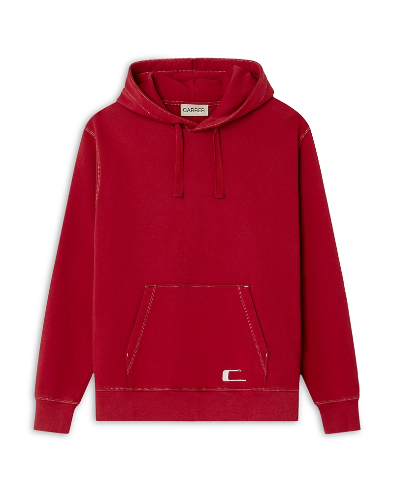 Carrer Tate Hoodie In Red