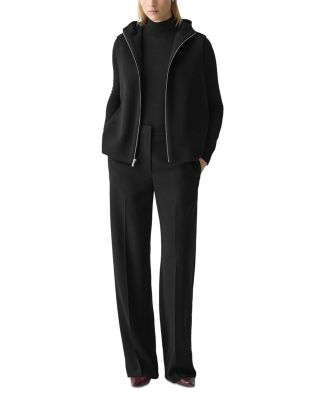 Hooded Wool &amp; Cashmere Vest