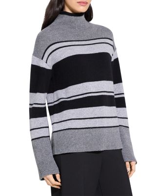 Easy Color Block Cashmere Sweater
