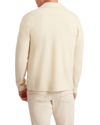 Fenrys Waffle Stitch Zip Sweater Jacket