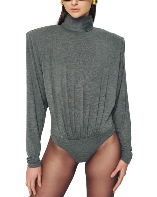 Bri Shoulder Pads Bodysuit