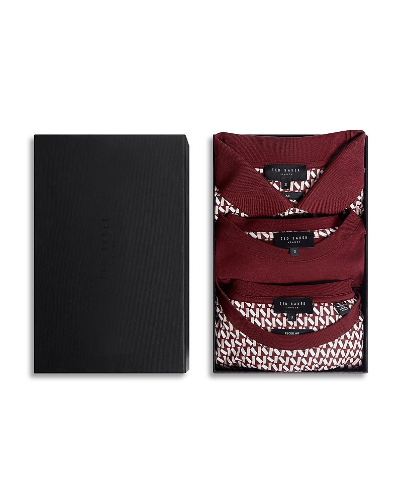 Ted Baker Sangs Geometric Jersey Top Gift Set, 3 Pack