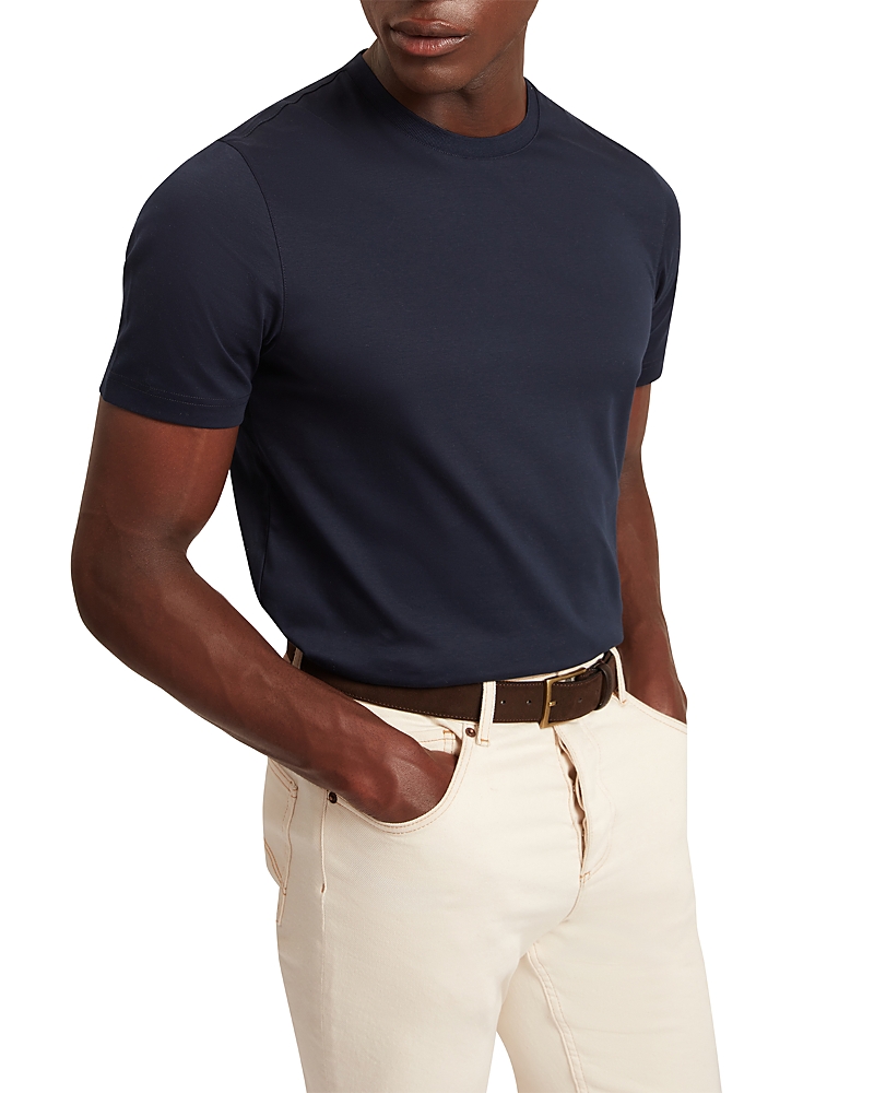 Ted Baker Konrrad Regular Soft Touch Cotton Tee In Blue