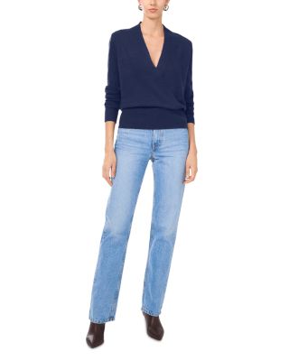 Cross Front Long Sleeve Sweater