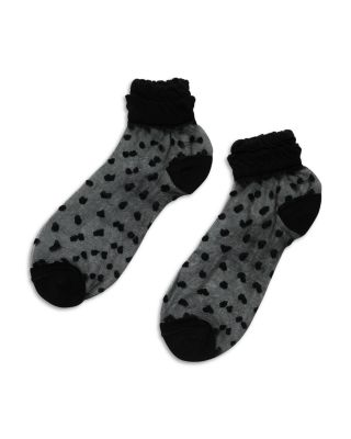 Pippa Ruffle Dot Socks 