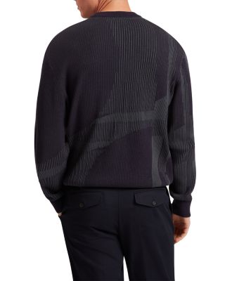 Wilan Abstract Crewneck Sweater