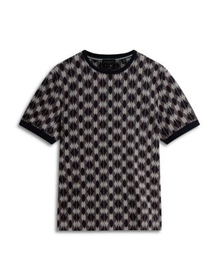 Joaa Geo Jacquard Cotton Sweater Tee