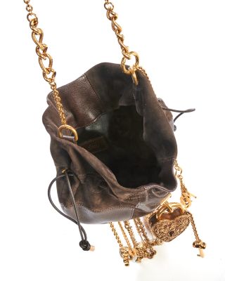 Chateau Treasures Leather Crossbody Bag