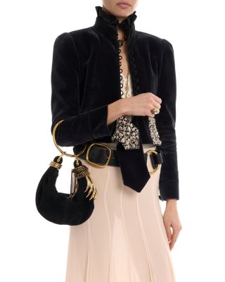 Mini Suede Bracelet Hobo Bag 