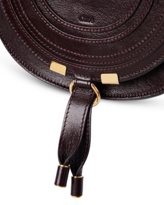 Marcie Small Leather Saddle Bag