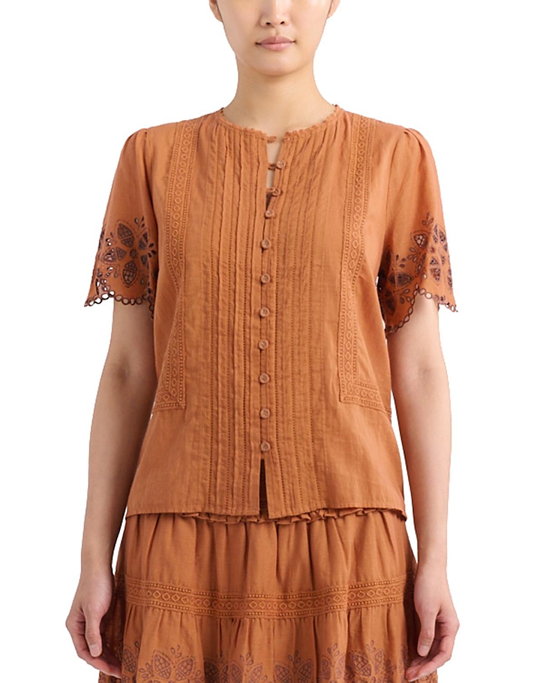 Cartolina Nora Top In Brown