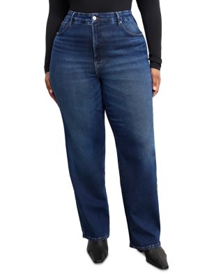 Soft Tech Good True High Rise Straight Jeans in Indigo572