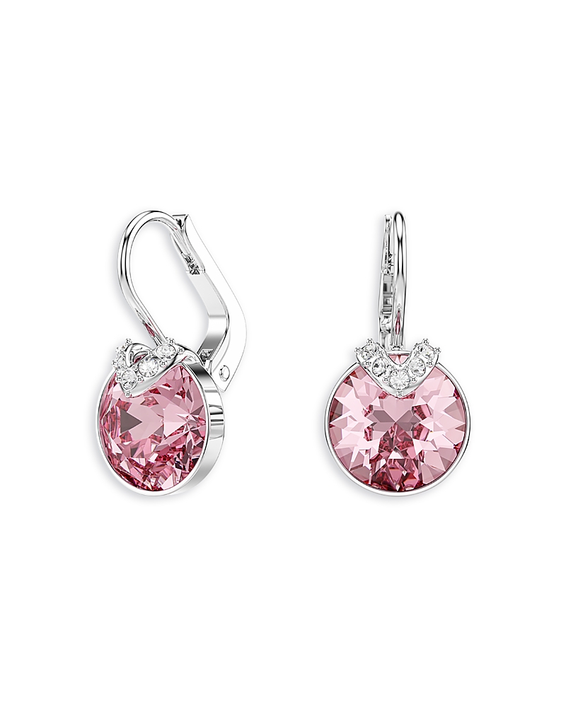 Swarovski Bella V Gold-tone Plated Drop Earrings In Metallic
