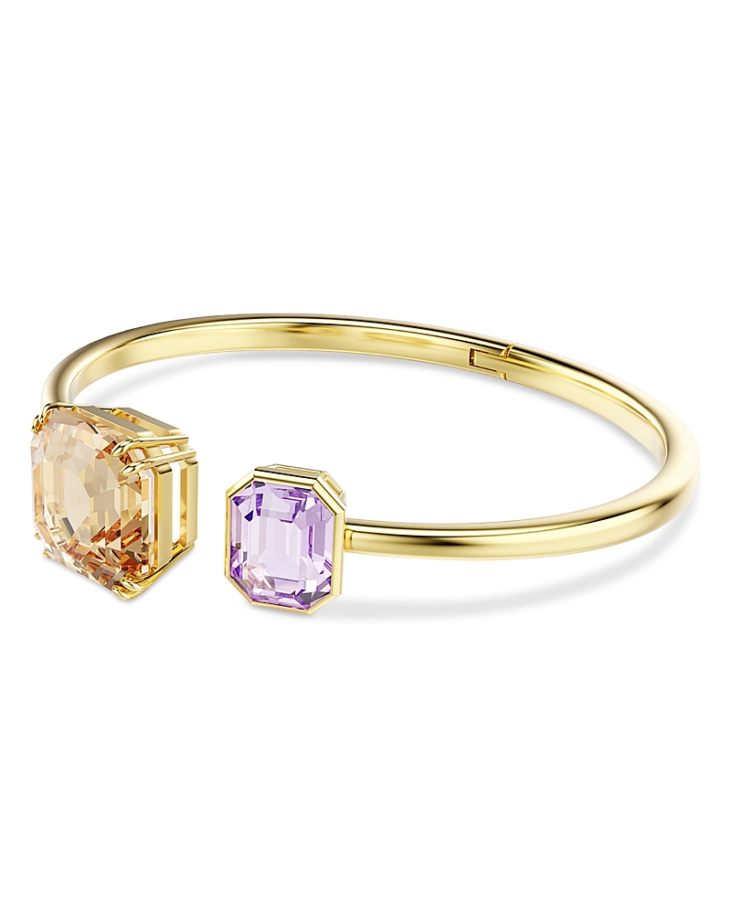 Swarovski Millenia Open Bangle Bracelet In Gold