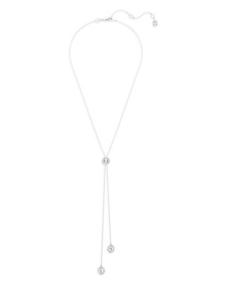 Una Crystal Angelic Reversible Lariat Necklace, 16.5-19.25"