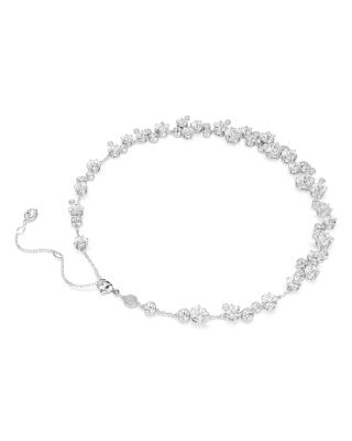 Constella Crystal All Around Collar Necklace, 14.87"-17.75"