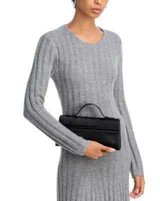 East West Calf Hair Top Handle Shoulder Bag - Exclusive