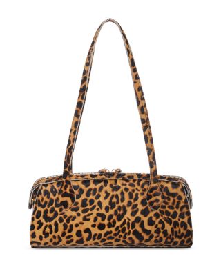 East West Leather Shoulder Bag