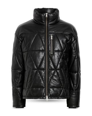 Brockwell Leather Puffer Jacket
