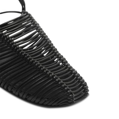 Women's Macrame Ankle Tie Sandals