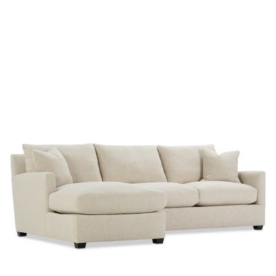 Bowery 2-Piece Fabric Sectional - Exclusive