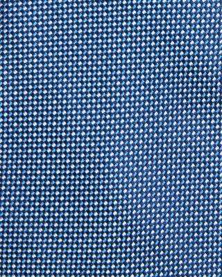 Textured Print Silk Neck Tie - Exclusive
