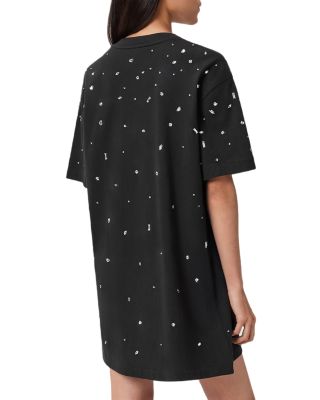 Drip Scatter T-Shirt Dress