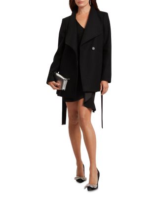 Rosess Wool Blend Wrap Coat