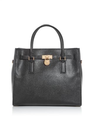 Hamilton Moderne Large Leather Satchel