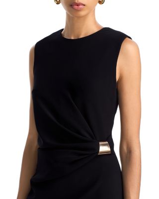Jersey Hardware Sleeveless Midi Dress - Exclusive