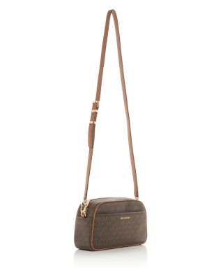 Jet Set Camera Leather Crossbody Bag