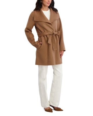 Ella Belted Wrap Coat
