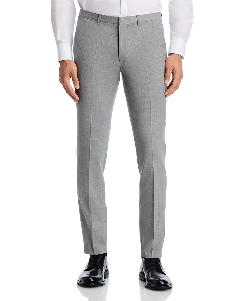 Hugo Boss Extra Slim Fit Stretch Suit Pants In Black
