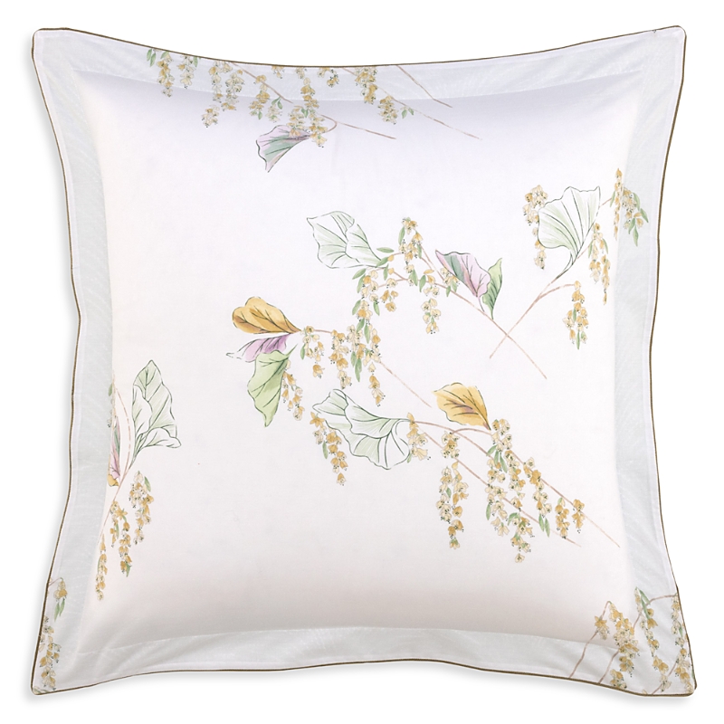 Yves Delorme Pollen Sham, Euro In White