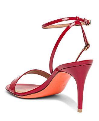  Women's Patent Leather High Heel Sandals