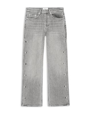 Del Mar High Rise Jeans in Stone Grey