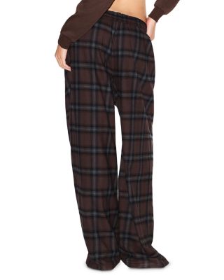 Flannel Oversized Pants
