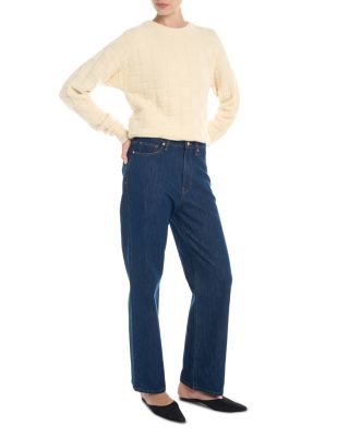 Sade High Rise Straight Jeans in Indigo