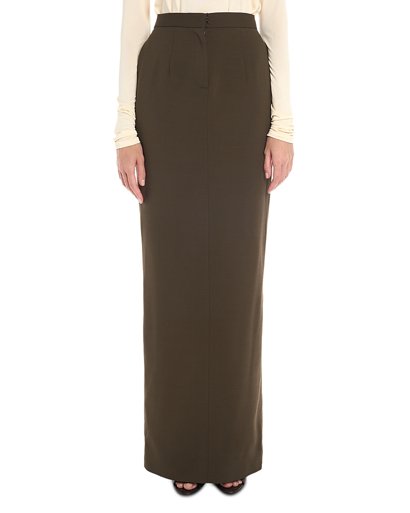 Tove Fey Pencil Skirt In Brown