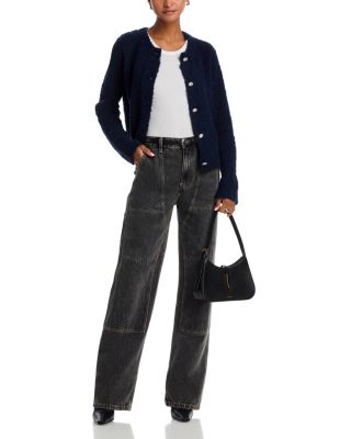 Boucl&eacute; Knit Cardigan - Exclusive