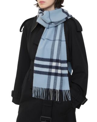 Check Cashmere Scarf
