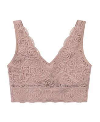Soft V Lace Reversible Bralette