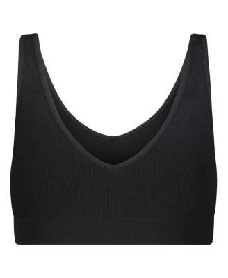 Soft Reversible V Crop Top Bralette