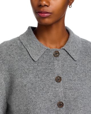 Ellie Collared Knit Cardigan 