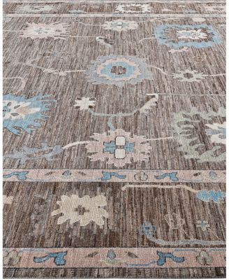 Bloomingdale's Colorful Oushak M0103-31 Area Rug, 9'11"x13'8"
