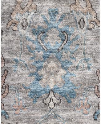 Bloomingdale's Colorful Oushak M0103-40 Area Rug, 8'11"x11'10"