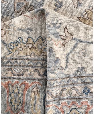 Bloomingdale's Colorful Oushak M0103-44 Area Rug, 8'2"x9'8"